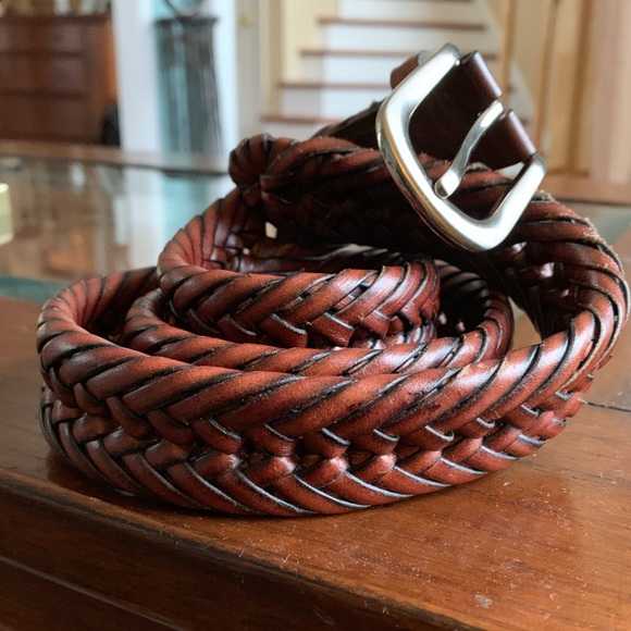 Other - BELT | Woven Leather Belt